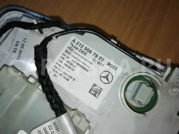 Плафон салонный Mercedes-Benz E-класс W212/S212/C207/A207 рестайлинг (2013—2016) Mercedes-Benz E-klasse оригинальный номер a21290679029051