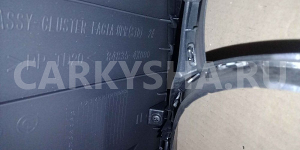 Накладка торпедо Kia Rio III рестайлинг (2015—2017) Kia Rio оригинальный номер 848504Y200