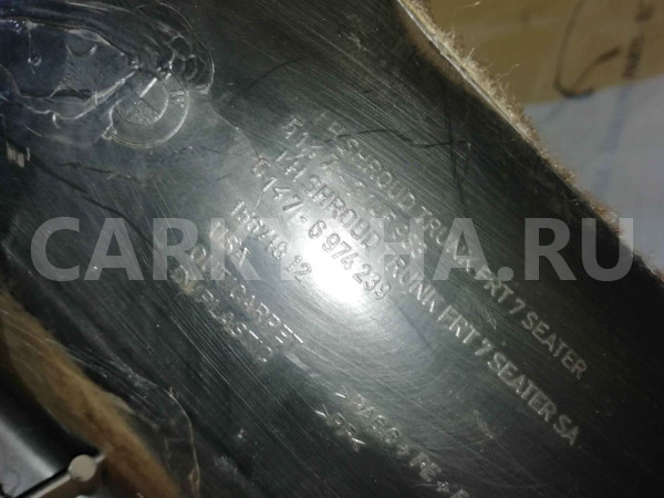 Обшивка багажника BMW X5 E70 (2006—2010) BMW X5 оригинальный номер 51476974239