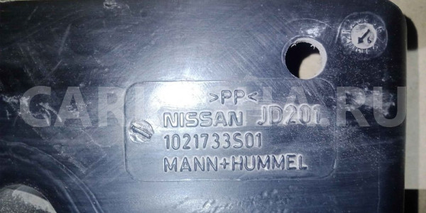 Воздухозаборник Nissan Qashqai I рестайлинг (2010—2013) Nissan Qashqai оригинальный номер 1021733s01