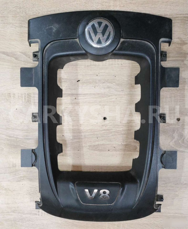 Накладка декоративная двигателя Туарег Volkswagen Touareg 