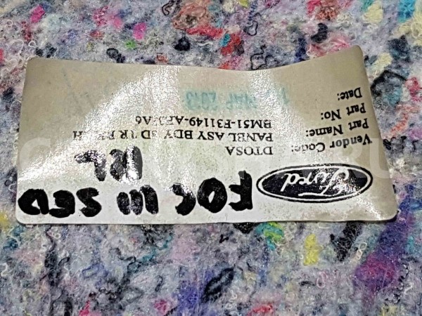 Обшивка багажника Ford Focus III (2011—2015) Ford Focus оригинальный номер bm51f31149