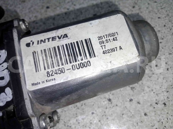 Моторчик стеклоподъемника Kia Rio III рестайлинг (2015—2017) Kia Rio оригинальный номер 824500u000