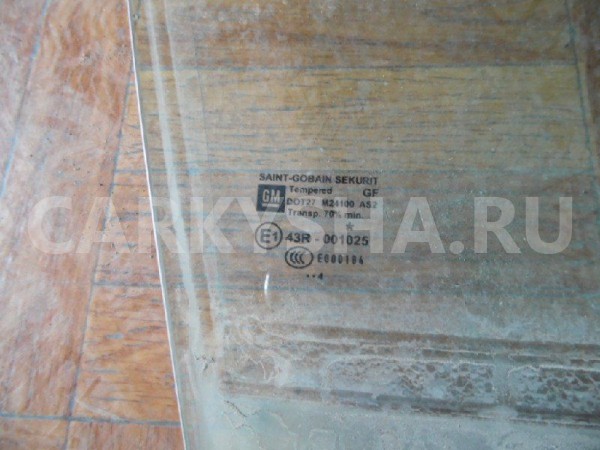 Стекло двери Opel Vectra C (2002—2005) Opel Vectra оригинальный номер 24449811