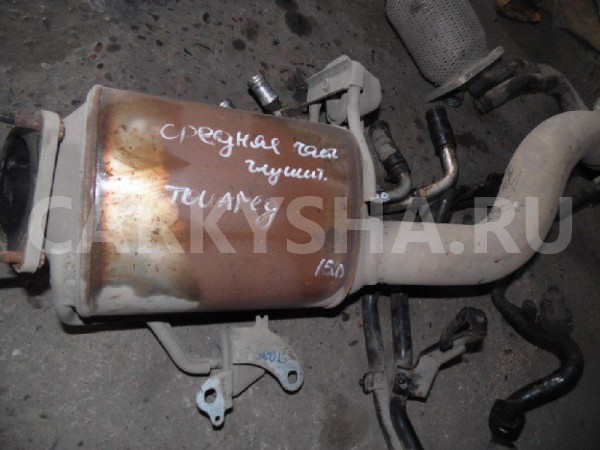 Резонатор Volkswagen Touareg I рестайлинг (2006—2010) Volkswagen Touareg 