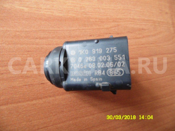 Датчик парковки Volkswagen Touareg I рестайлинг (2006—2010) Volkswagen Touareg оригинальный номер 1K0919275