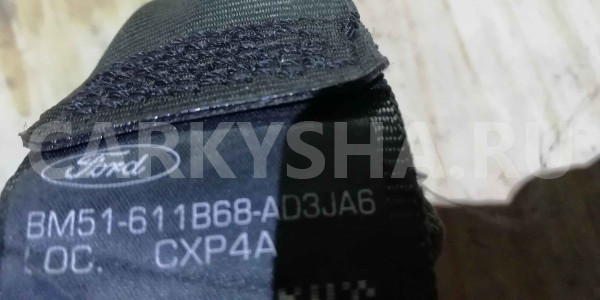 Ремень безопасности Ford Focus III (2011—2015) Ford Focus оригинальный номер BM51611B68AD3JA6