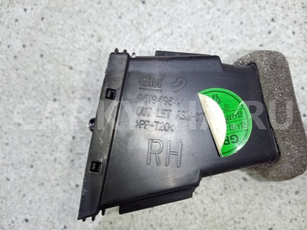 Дефлектор воздушный Chevrolet Aveo II (2011—2020) Chevrolet Aveo оригинальный номер 95194964