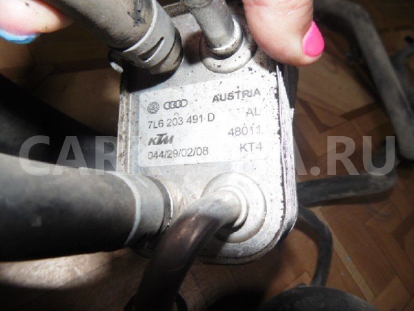 Радиатор топливный Volkswagen Touareg I рестайлинг (2006—2010) Volkswagen Touareg оригинальный номер 7L6203491D